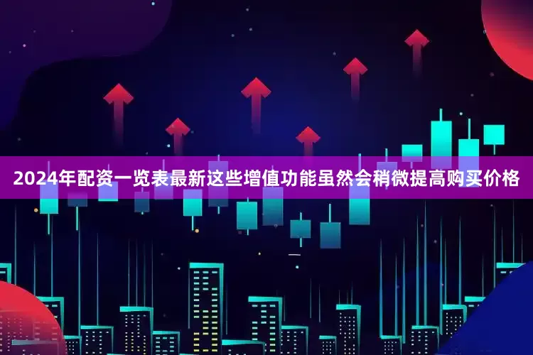 2024年配资一览表最新这些增值功能虽然会稍微提高购买价格